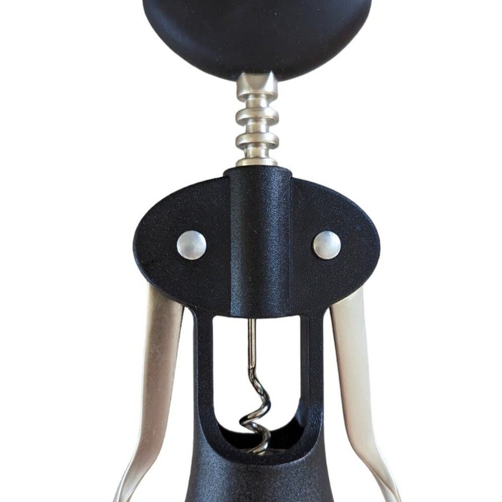 Oxo good grips corkscrew bottle wine opener - black/silver